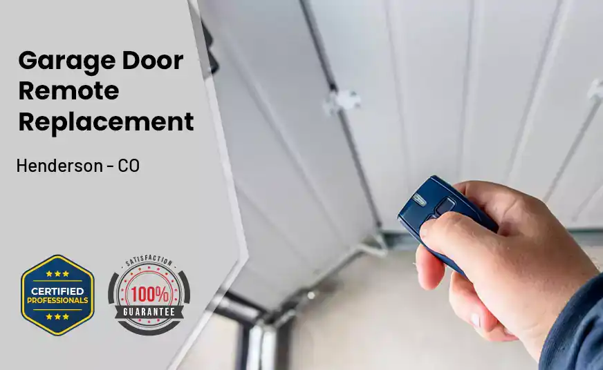 Garage Door Remote Replacement Henderson - CO 